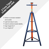Aain Underhoist Tripod Stand 2 Ton Capacity High Lift Jack Stand Reach Under Hoist Stand High-Position Lift Range,Height up to 80 Inches, 24.4 Inch Triangle Base