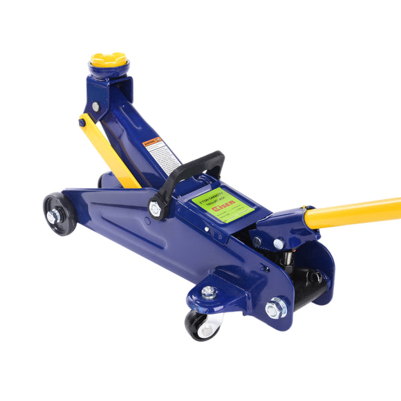 Heavy Duty 2-Ton Hydraulic Low Profile Floor Jack - 4000 lb Capacity, 5-1/8