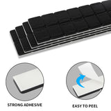 Aain (288PCS) 1/4 oz. 0.25 oz. Adhesive Stick on Wheel Weights,36 Strip Box, Black, Low Profile, EasyPeel Type for Cars, Trucks, SUVs, Motorcycles