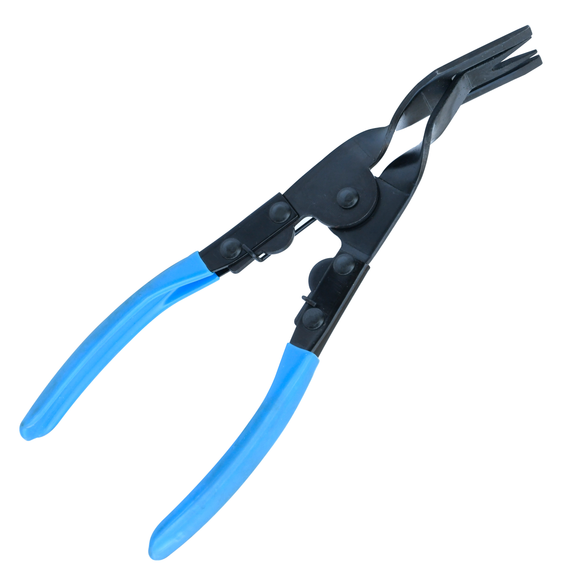 AAIN Universal Auto Door Car Upholstery Trim Clip Removal Pliers Tool - Door Panel Trim Clip Removal Tool Plier for Car Door Panel with Spring Loader carbon steel head spring-loaded mechanism