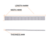 Aain 2 Boxes 1/4oz, 0.25oz, Grey, Adhesive Stick on Wheel Weights, EasyPeel Type, Ultra Slim Low Profile Wheel Weights for Cars, Trucks, SUVs, Motorcycles. 144oz/Box, 1152pcs