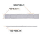 AAIN1/2oz, 0.5oz, Adhesive Stick On Wheel Weights, Gray, 9 pounds,144 oz, Easy Peel Type, Truck, SUVs, Hobbies, Crafts, Low Profile,(288pcs)