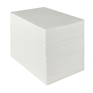 AAIN 15x20 in Oil Absorbent Pads, 200 Pcs White Heavy Weight Oil-Only Absorbent Pad,Used for Oil Spill Cleaning in Garage Workshop, Reusable, Washable, Durable