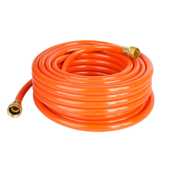 AAIN Durable Hybrid Garden Hose 50ft, Anti-Kink 1/2