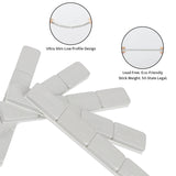 Click to see full view Aain 1oz, Grey, Adhesive Stick on Wheel Weights, EasyPeel Type. Cars, Trucks, SUVs, Motorcycles, Low Profile, 36 Strips/Box,144pcs