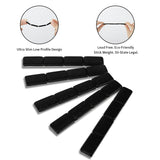 Aain 1oz, Black, Adhesive Stick on Wheel Weights, EasyPeel Type. Cars, Trucks, SUVs, Motorcycles, Low Profile, 36 Strips/Box,144pcs