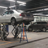 Aain Underhoist Tripod Stand 2 Ton Capacity High Lift Jack Stand Reach Under Hoist Stand High-Position Lift Range,Height up to 80 Inches, 24.4 Inch Triangle Base