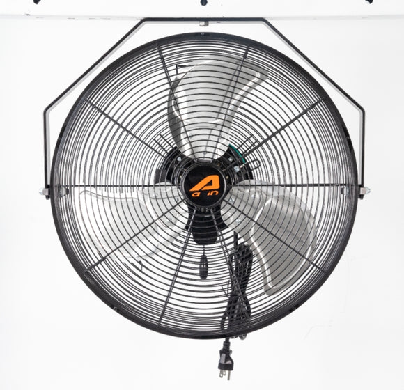 Aain 18-Inch High-Velocity Industrial Fan with 3 Speeds Professional Quality Energy Efficient Motor Precision Airflow Design 360-Degree Tilt Angle Easy Assembly Cooling Fan for Indoor & Outdoor Use