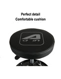 AAIN Heavy Duty Rolling Pneumatic Creeper Garage/Shop Seat, Padded Adjustable Mechanic Stool with Tool Tray Storage for Garage, Workshop, 300lbs