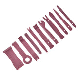Eisen 11Pc Auto Trim Door Panel Window Molding Upholstery Fastener Clip Removal Tool Kit - Pry Bar Set, Fastener Remover, No Scratch Trim Removal Set