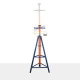 Aain Underhoist Tripod Stand 2 Ton Capacity High Lift Jack Stand Reach Under Hoist Stand High-Position Lift Range,Height up to 80 Inches, 24.4 Inch Triangle Base