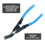 AAIN Universal Auto Door Car Upholstery Trim Clip Removal Pliers Tool - Door Panel Trim Clip Removal Tool Plier for Car Door Panel with Spring Loader carbon steel head spring-loaded mechanism