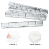 Aain 1/2 oz, zinc-Coated, Adhesive Stick on Wheel Weights, EasyPeel Type. Cars, Trucks, SUVs, Motorcycles, Low Profile, 24 Strips/Box,144pcs