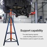 Aain Underhoist Tripod Stand 2 Ton Capacity High Lift Jack Stand Reach Under Hoist Stand High-Position Lift Range,Height up to 80 Inches, 24.4 Inch Triangle Base
