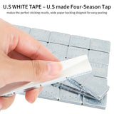 Aain 1/2 oz, zinc-Coated, Adhesive Stick on Wheel Weights, EasyPeel Type. Cars, Trucks, SUVs, Motorcycles, Low Profile, 24 Strips/Box,144pcs