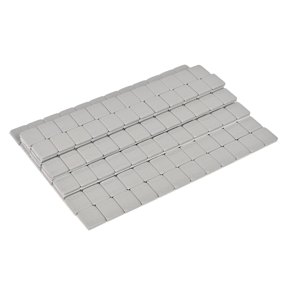 Aain Wheel Weights Stick On, Wheel Balance Weights, Anti-Corrosion Sticker Wheel Weights, EasyPeel Type, Precision 1/4 Oz Segments, 30 Strips, 240 Segments, 60 Oz Total