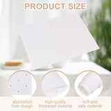 AAIN 15x20 in Oil Absorbent Pads, 200 Pcs White Heavy Weight Oil-Only Absorbent Pad,Used for Oil Spill Cleaning in Garage Workshop, Reusable, Washable, Durable