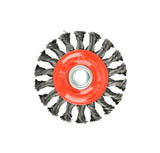 Aain 60 Pack Steel Wire Wheel Brush,Knotted Wire Brush 4 inch for Cleaning Rust, Stripping and Abrasive, for Drill Attachment