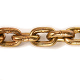 Aain 5/16" Transport Load Binder Chain, 20 ft Tie Down Chains for Trailers G80 Tow Chain for Load Tie-Down Fixed Cargo Flatbed Truck Heavy Duty Safety Chains with Clevis Grab Hooks G70-4,900 lbs WLL