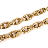 AAIN G80 Heavy Duty Transport Chain 5/16 Inch x 10 Foot, Load Binder Tow Lock Chains with G70 Clevis Grab Hooks, 4,900 lbs Safe Working Load for Loading Tie Down Fixed Cargo Flatbed Truck Trailer