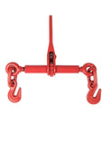 Heavy Duty Ratchet Lever Chain Load Binder - 1/2 Inch x 5/8 Inch Load Binders w/Grab Hooks 13,000 Pounds Working Load Limit for Tractor and Chains, 4 Pack