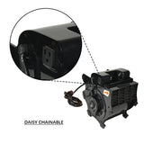 Aain SP015 1200 CFM 2/5 HP Adjustable Industrial Floor Fan Air Blower, 3 Speed Heavy Duty Air Mover for Water Damage, Mechanics Floor and Carpet Dryer, Outdoor and Indoor Use