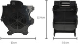 Aain SP015 1200 CFM 2/5 HP Adjustable Industrial Floor Fan Air Blower, 3 Speed Heavy Duty Air Mover for Water Damage, Mechanics Floor and Carpet Dryer, Outdoor and Indoor Use