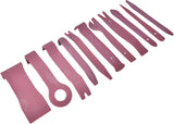 Eisen 11Pc Auto Trim Door Panel Window Molding Upholstery Fastener Clip Removal Tool Kit - Pry Bar Set, Fastener Remover, No Scratch Trim Removal Set