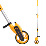 Aain TM005 Collapsible Measuring Wheel, Adjustable Telescopic 4" Wheel Counter. Perfect for Engineers. Surveying Tool For Indoor-Outdoor Distance Measurement
