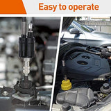 ET105V 16 PCS Universal Radiator Pressure Tester, Vacuum Type Cooling System Kit for Universal Vehicles,Made in Taiwan
