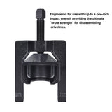 AAIN Heavy Duty Automotive U Joint Remover Puller Tool 1.5in to 2.2in, for Spicer Meritor Rockwell Class 7 and Class 8 Trucks, Easy-to-Use U Joint Puller