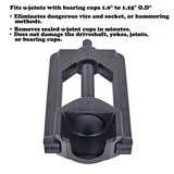 Aain Automotive U Joint Puller, U Joint Tool Works On Most Passenger Vehicles and Light Duty Trucks, Universal Joint Puller with Bearing Cup 1"- 1.25"