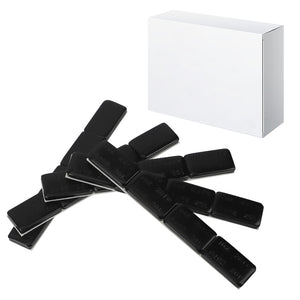 Aain 1oz, Black, Adhesive Stick on Wheel Weights, EasyPeel Type. Cars, Trucks, SUVs, Motorcycles, Low Profile, 36 Strips/Box,144pcs