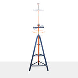 Aain Underhoist Tripod Stand 2 Ton Capacity High Lift Jack Stand Reach Under Hoist Stand High-Position Lift Range,Height up to 80 Inches, 24.4 Inch Triangle Base