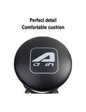 Aain 250-Pound Adjustable Height Bar Stool, Pneumatic Swivel Bar Stool, 360 Degree Swivel, Heavy Duty Steel Frame Stool Perfect for Home, Bar, Garage and Shop, Black