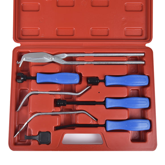 Aain Universal Drum Brake Puller 8-Piece Set with Carrying Case - Master Removal Tool Kit for Automotive Drum Brakes