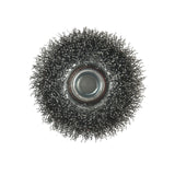 Aain 60 piece  3 Inch Carbon Steel Crimped Wire Wheel Cup Brush Set for Grinders, Coarse Crimped with 5/8-Inch-11 Threaded Arbor, Max RPM 12,500, Light-Duty Conditioning for Metal, Rust Removal, Abrasives