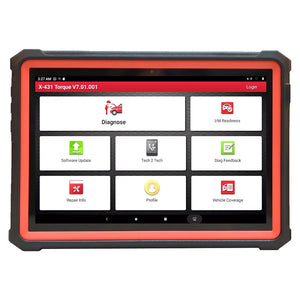 Launch Tech USA X-431 Torque III,OE-Level bidirectional Diagnostic Scan Tool,Code Assist Full System Scanner,US Local Support Service, Black