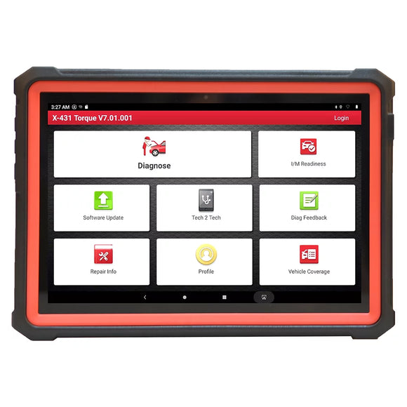 Launch Tech USA X-431 Torque III,OE-Level bidirectional Diagnostic Scan Tool,Code Assist Full System Scanner,US Local Support Service, Black